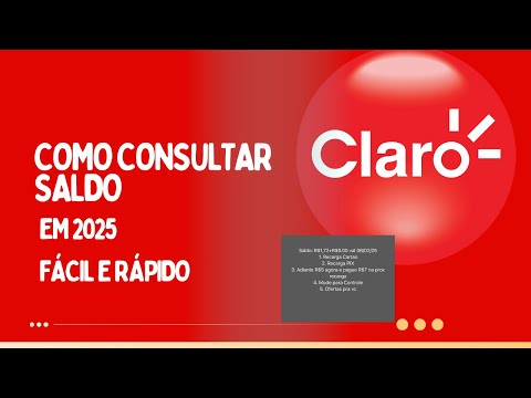 Descubra Qual o Número da Claro para Consultar Seu Saldo de Forma Rápida!