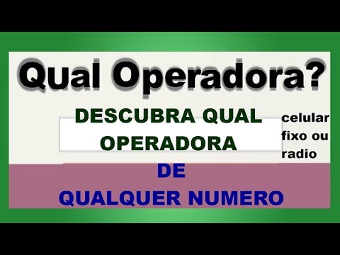 Descubra Como Saber Que Operadora É o Número de Forma Simples e Rápida